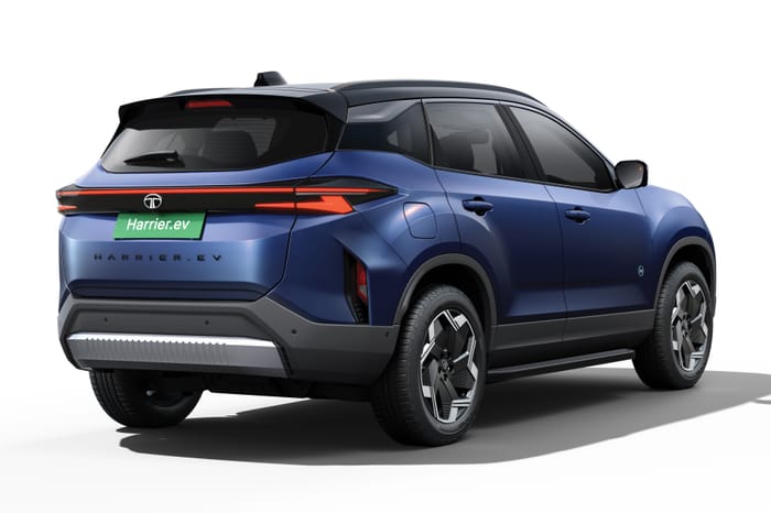 Tata Harrier EV full price range is Rs 21.49 lakh-30.23 lakh
